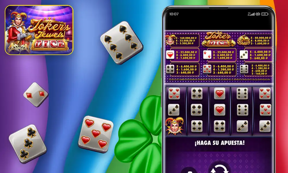 App para dispositivos móviles Joker Jewels
