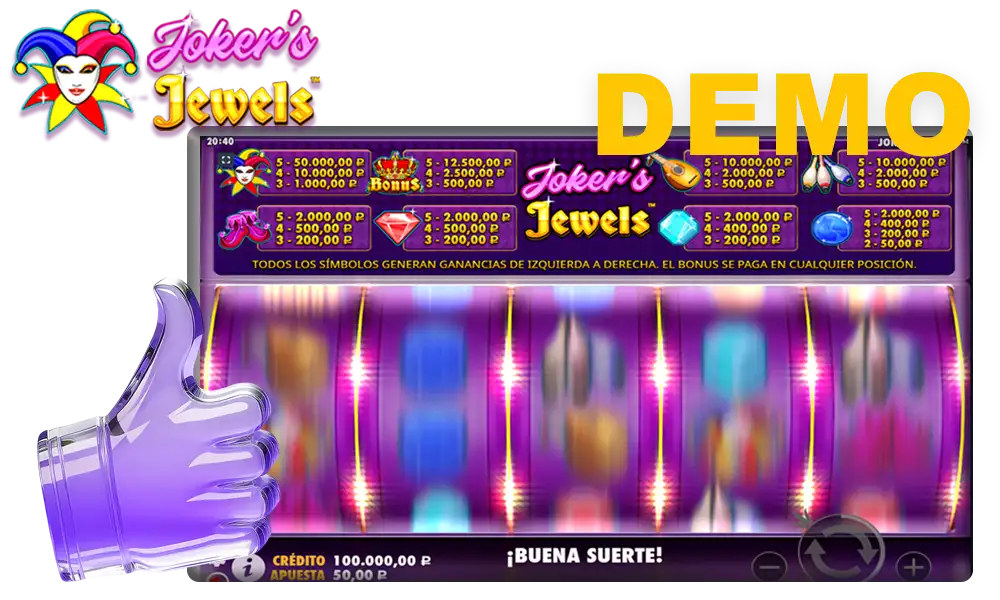 Joker Jewels Argentina: prueba el juego gratis en modo demo sin riesgo